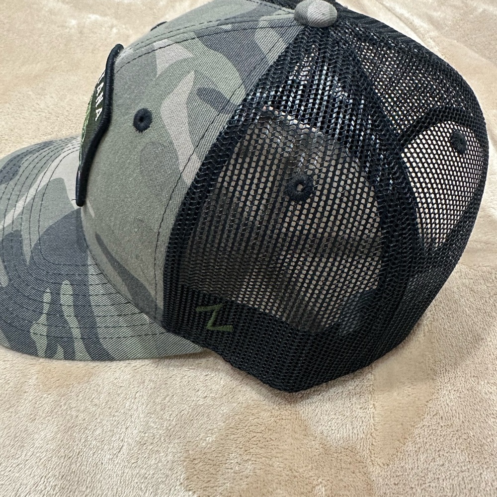 Montana Grizzlies Camo Trucker Hat - Picture 2 of 4